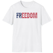 SS T-Shirt, Freedom Backdrop - Multi Colors